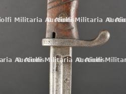 Baïonnette S98 alter Art du JR133 saxon avec fourreau fer. S98 “Alter Art” Bayonet, JR133 Saxon Regiment, with Steel Scabbard — photo 10