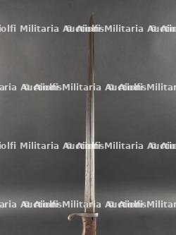 Baïonnette S98 alter Art du JR133 saxon avec fourreau fer. S98 “Alter Art” Bayonet, JR133 Saxon Regiment, with Steel Scabbard — miniature 11