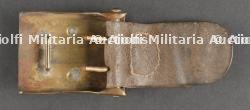 Ceinturon allemand M1895 riveté avec boucle prussienne. German M1895 Leather Belt with Prussian Buckle, Riveted Construction — photo 9
