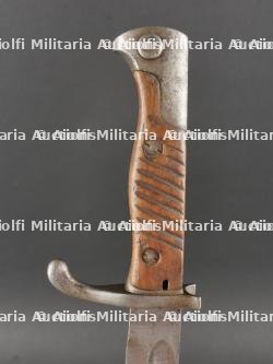Baïonnette allemande 98-05 fourreau cuir. German Bayonet 98/05 with Leather Scabbard — photo 5