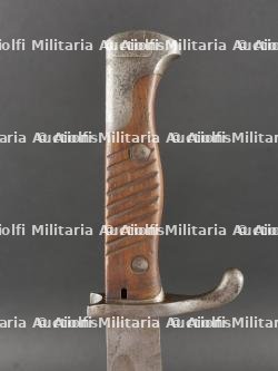 Baïonnette allemande 98-05 fourreau cuir. German Bayonet 98/05 with Leather Scabbard — photo 7