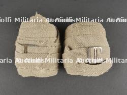 Paire de bandes molletières feldgrau. Pair of Field-Grey Puttees — miniature 2