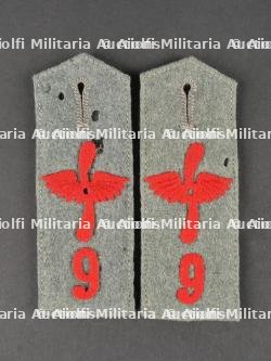 Paire de pattes d'épaule M1915 de la Flieger Abteilung Nr 9. Pair of M1915 Shoulder Boards, Flieger Abteilung No. 9 — photo 1