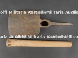 Outil pelle pioche français Seurre 1915 avec sa housse. French Pickaxe-Shovel Tool Seurre 1915 with Cover — photo 6