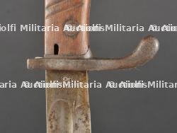 Baïonnette allemande 98-05 fourreau cuir. German Bayonet 98/05 with Leather Scabbard — miniature 7