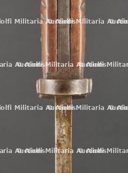 Baïonnette allemande 98-05 fourreau cuir. German Bayonet 98/05 with Leather Scabbard — miniature 8