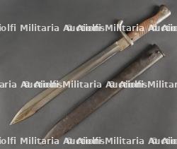 Baïonnette allemande 98-05 à dents de scie meulées. German Bayonet 98/05, Ground Sawback — miniature 2