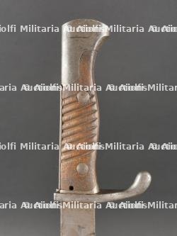 Baïonnette allemande 98-05 à dents de scie meulées. German Bayonet 98/05, Ground Sawback — photo 4