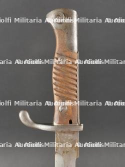 Baïonnette allemande 98-05 à dents de scie meulées. German Bayonet 98/05, Ground Sawback — photo 6