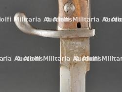 Baïonnette allemande 98-05 à dents de scie meulées. German Bayonet 98/05, Ground Sawback — miniature 7