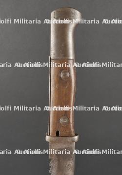 Baïonnette allemande modèle 1914 à dents de scie. German Model 1914 Sawback Bayonet — miniature 5