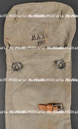 Piquets de tente avec leur housse en toile feldgrau. German Tent Pegs with Field-Grey Canvas Cover — miniature 4
