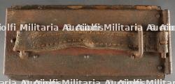 Caisse pour bandes de mitrailleuse française Hotchkiss régimentée au 122e Territorial. French Hotchkiss Machine Gun Belt Box, Marked 122nd Territorial Regiment — photo 9