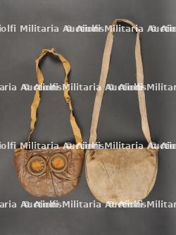 Masque anti-gaz français M2 dans sa pochette. French M2 Gas Mask in Carrying Pouch — photo 1