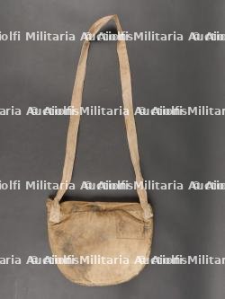Masque anti-gaz français M2 dans sa pochette. French M2 Gas Mask in Carrying Pouch — miniature 6