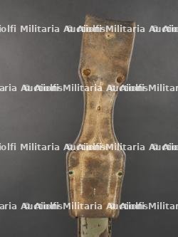 Baïonnette ersatz allemande fourreau FAG feldgrau. German Ersatz Bayonet with Field-Grey FAG Scabbard — photo 4