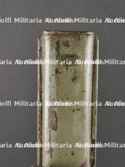 Baïonnette ersatz allemande fourreau FAG feldgrau. German Ersatz Bayonet with Field-Grey FAG Scabbard — miniature 5