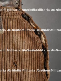 Bidon allemand ersatz avec housse en velours cotelé. German Ersatz Canteen with Corduroy Cover — photo 8