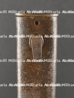 Lot de 2 baïonnettes allemandes 98-05 dont une à dents de scie. Lot of Two German 98/05 Bayonets, One Sawback Model — photo 3
