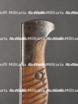 Lot de 2 baïonnettes allemandes 98-05 dont une à dents de scie. Lot of Two German 98/05 Bayonets, One Sawback Model — miniature 13