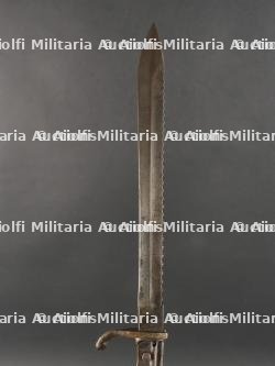Lot de 2 baïonnettes allemandes 98-05 dont une à dents de scie. Lot of Two German 98/05 Bayonets, One Sawback Model — miniature 14