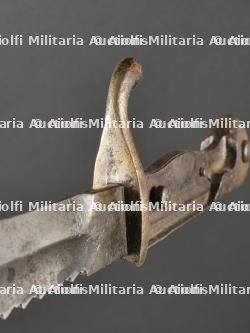 Lot de 2 baïonnettes allemandes 98-05 dont une à dents de scie. Lot of Two German 98/05 Bayonets, One Sawback Model — miniature 21
