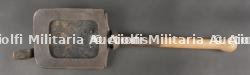 Porte pelle allemand avec pelle droite. German Entrenching Tool with Straight Blade and Carrier — miniature 3