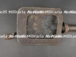 Porte pelle allemand avec pelle droite. German Entrenching Tool with Straight Blade and Carrier — miniature 4