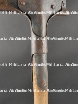 Porte pelle allemand avec pelle droite. German Entrenching Tool with Straight Blade and Carrier — photo 10