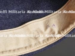 Bonnet de police Mle 1891 gris de fer bleuté du 6e RI. Model 1891 Side Cap, Iron Blue-Grey, 6th Infantry Regiment — photo 5