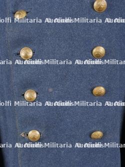 Capote française modèle 1877 Gris de Fer bleuté du 106e RI. Model 1877 Greatcoat, Iron Blue-Grey, 106th Infantry Regiment — miniature 2