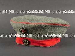 Mütze M1907 feldgrau d'une compagnie de préparation militaire. Feldgrau Mütze M1907, Military Preparation Company — photo 1