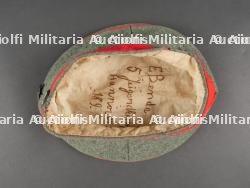 Mütze M1907 feldgrau d'une compagnie de préparation militaire. Feldgrau Mütze M1907, Military Preparation Company — miniature 10