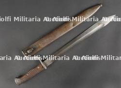 Baïonnette allemande 98-05 à dents de scie. German 98/05 Sawback Bayonet — photo 2