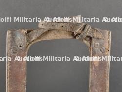 Lot de 2 portes pelle allemands. Lot of Two German Entrenching Tool Carriers — photo 6
