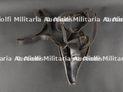 Etui jambon de révolver d'ordonnance modèle 1892 avec ceinture et bretelle. Model 1892 Service Revolver Holster with Belt and Strap — miniature 6