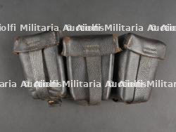 Lot de 2 cartouchières allemandes modèle 1909. Lot of Two German Ammunition Pouches Model 1909 — miniature 6
