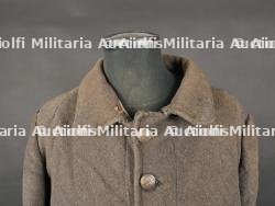 Capote française Poiret 2e type en drap gris. French Poiret Greatcoat, 2nd Type, Grey Cloth — miniature 3