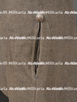 Capote française Poiret 2e type en drap gris. French Poiret Greatcoat, 2nd Type, Grey Cloth — photo 12