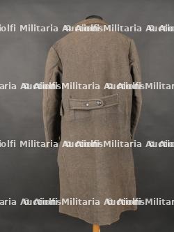 Capote française Poiret 2e type en drap gris. French Poiret Greatcoat, 2nd Type, Grey Cloth — photo 13