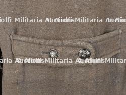 Capote française Poiret 2e type en drap gris. French Poiret Greatcoat, 2nd Type, Grey Cloth — miniature 14