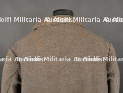 Capote française Poiret 2e type en drap gris. French Poiret Greatcoat, 2nd Type, Grey Cloth — miniature 15