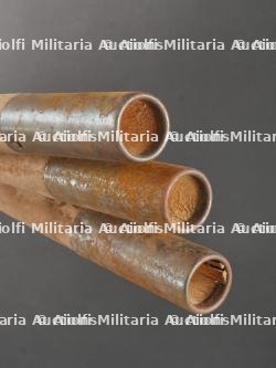 Piquets de tente avec leur housse en toile feldgrau. German Tent Pegs with Field-Grey Canvas Cover — miniature 11