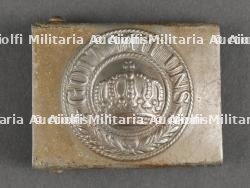 Ceinturon allemand M1915 avec boucle prussienne. German Belt M1915 with Prussian Buckle — miniature 6