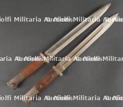 Duo de baïonnettes allemandes 84-98 2nd type. Pair of German Bayonets 84/98 Second Type — photo 2