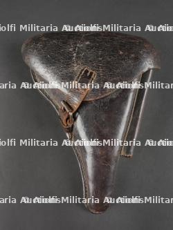 Etui de Luger P08 régimenté. Regimentally Marked Luger P08 Holster