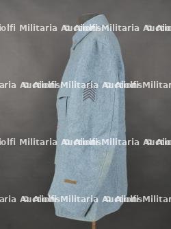 Vareuse d'un sous-officier français bleu horizon. Blue Horizon French NCO Tunic — photo 8