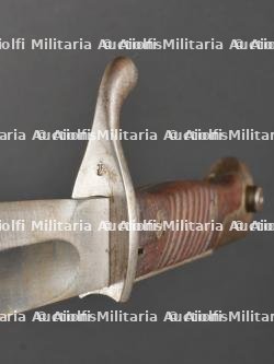 Lot de 2 baïonnettes allemandes 98-05 dont une à dents de scie. Lot of Two German 98/05 Bayonets, One Sawback Model — photo 12