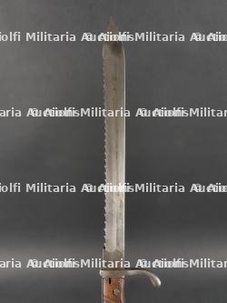 Lot de 2 baïonnettes allemandes 98-05 dont une à dents de scie. Lot of Two German 98/05 Bayonets, One Sawback Model — miniature 13