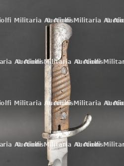 Lot de 2 baïonnettes allemandes 98-05 dont une à dents de scie. Lot of Two German 98/05 Bayonets, One Sawback Model — photo 17